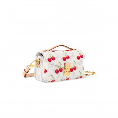 LOUIS VUITTON MURAKAMI LV X TM POCHETTE MÉTIS EAST WEST M14231 (21.5*13.5*6cm) 